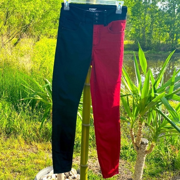 Hot topic Denim EMO Hi  Rise Super Skinny size 3 - Picture 3 of 7